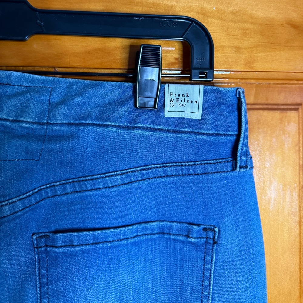 Frank & Eileen Sligo Skinny Jeans Womens Size 31 Light Blue Denim Jeans - Picture 8 of 11